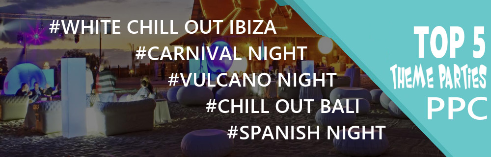 white chill out ibiza carnival night vulcano spanish night